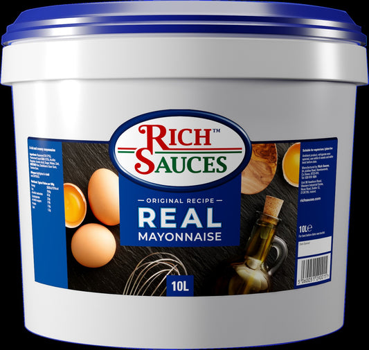 RICH SAUCES REAL MAYONNAISE 10LTR