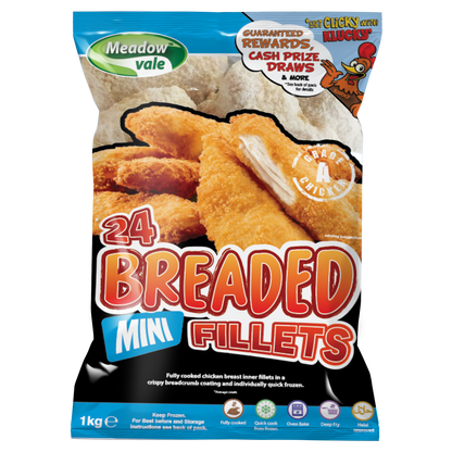 Breaded Chicken Goujons (mini fillet)