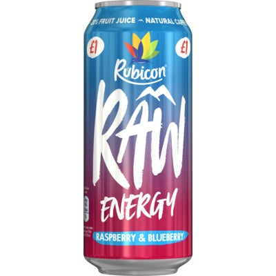 Raw Energy Raspberry & Blueberry Juice
