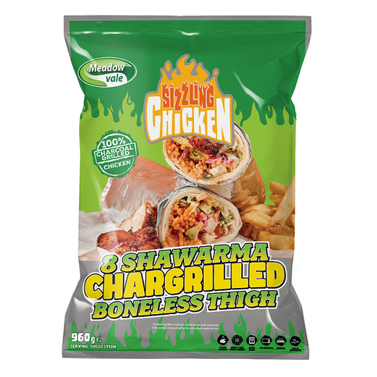 Sizzling Shawarma Chargrilled Chicken Boneless Thi