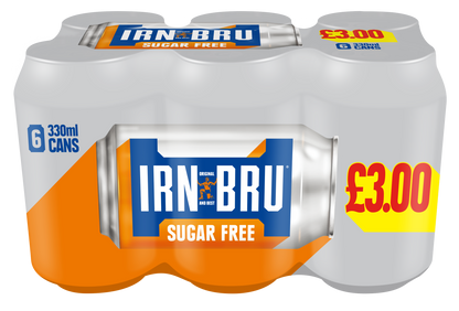 Irn Bru Sugar Free Cans (330ml) PM £3.00