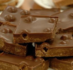 Honeycomb Slice Traybake (square)
