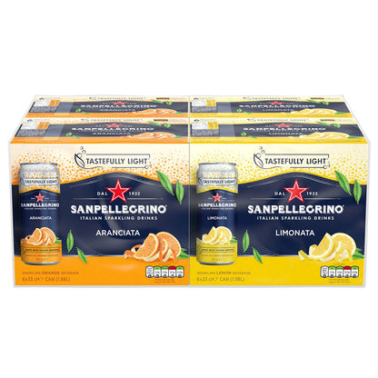 Aranciata and Limonata Can (mix case)