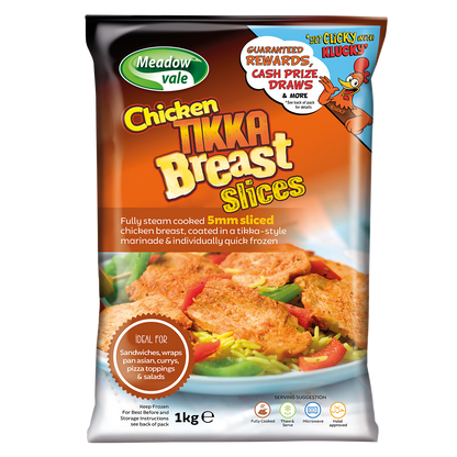IQF Sliced Chicken Tikka