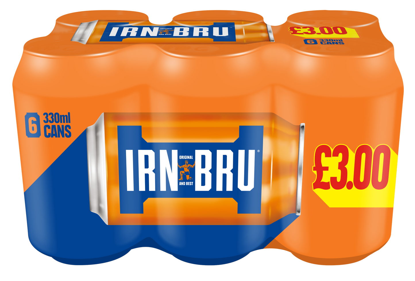 Irn Bru Cans (330ml) PM £3.00