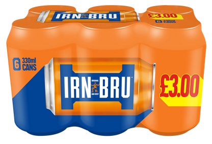 Irn Bru Cans (330ml) PM £3.00