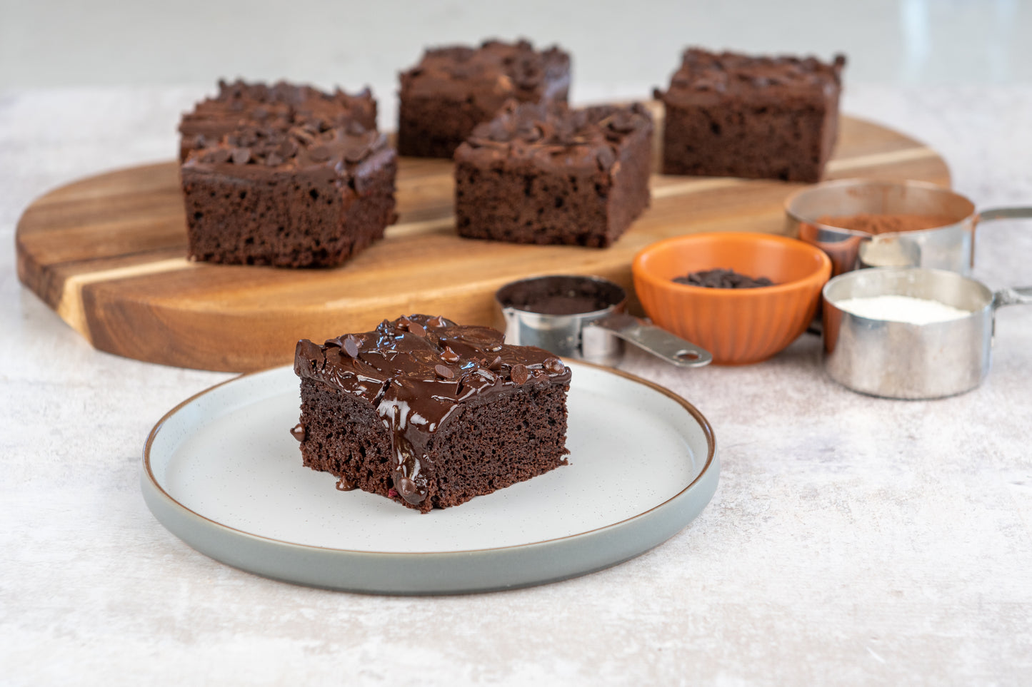Vegan Chocolate ganache Tray Cake