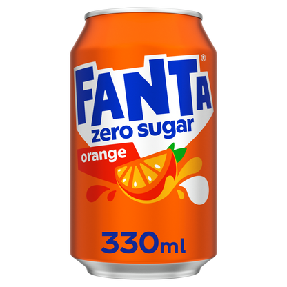 Fanta Orange Zero Can