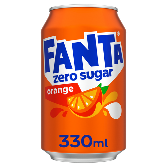 Fanta Orange Zero Can