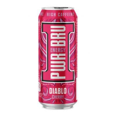 Pwr Bru Energy Diablo Cherry Cans