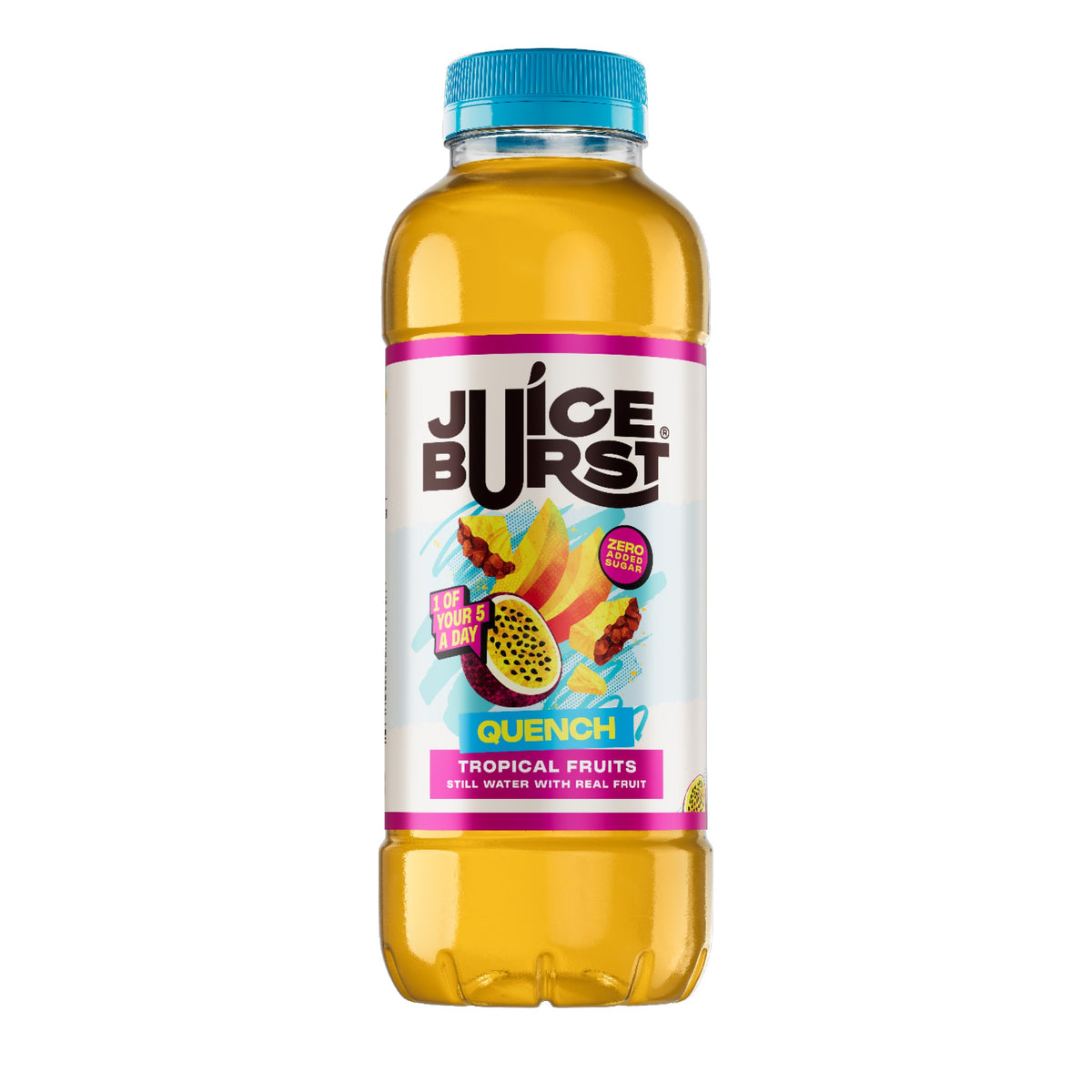 JUICE BURST QUENCH TROPICAL FRUITS 12X500ML