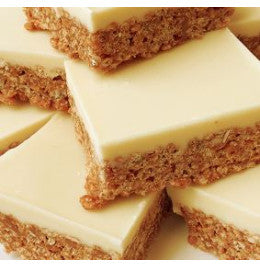 White Crispy Cake (square)
