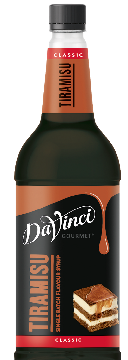 DA VINCI TIRAMISU COFFEE SYRUP 1LTR