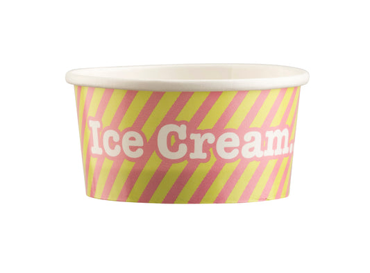 2.9oz Wax Ice Cream Tub