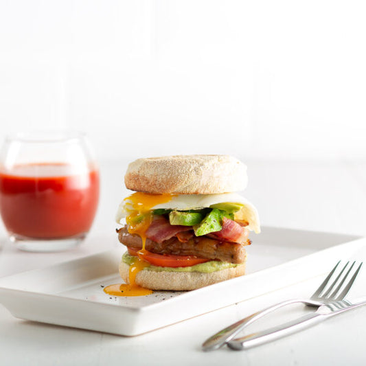 English White Breakfast Muffins