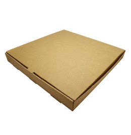 12" Plain Brown Pizza Box