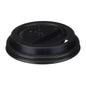 12/16oz Black Ripple Cup Lid(SIP THROUGH)