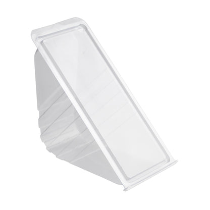 Deep Filled Sandwich Boxes Wedge (clear plastic)