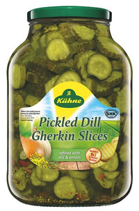 SLICED DILL GHERKINS 2.9KG JAR