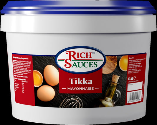 RICH SAUCES TIKKA MAYONNAISE 4.5LTR