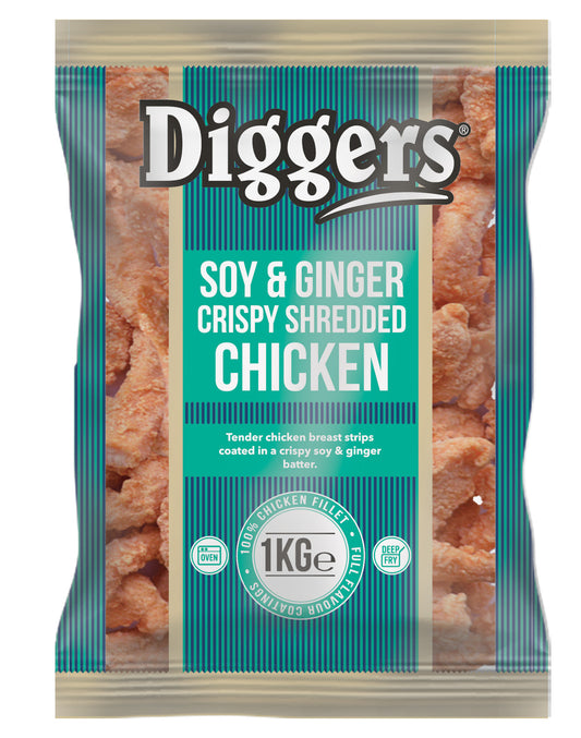 Soy, Ginger & Lime Shredded Chicken