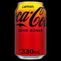 Lemon Coca Cola Zero Cans