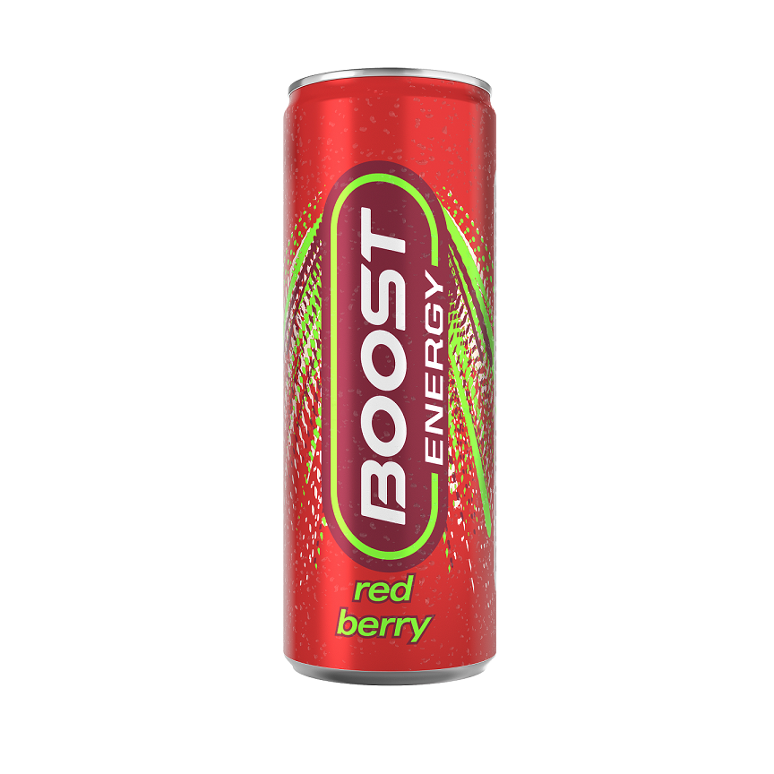 Energy Red Berry Cans