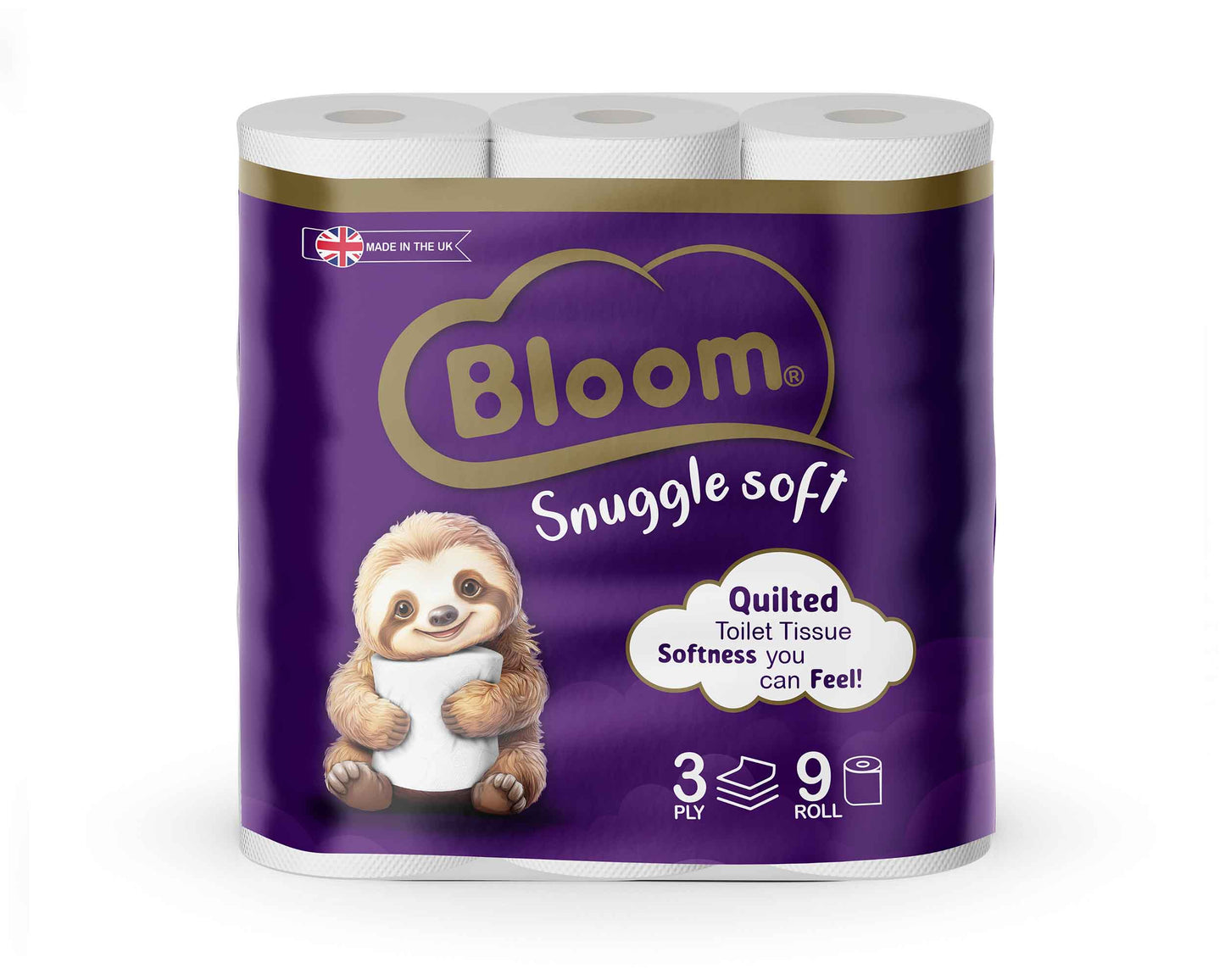 Luxe 2ply Toilet Rolls - White