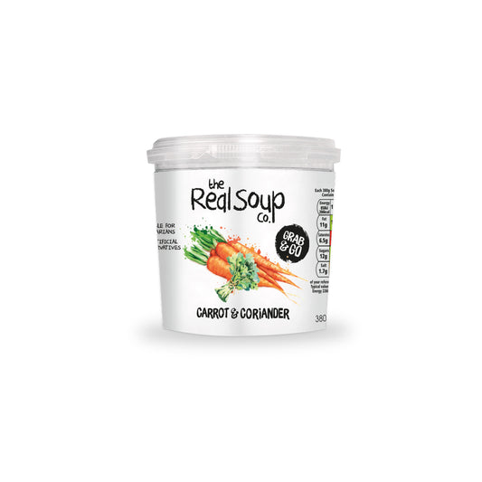 6X380GM CARROT & CORRIANDER SOUP P-O