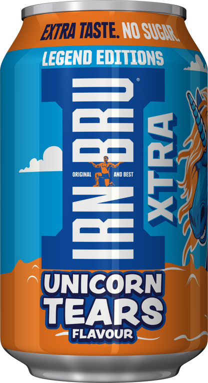 Irn Bru Xtra Unicorn Tears Cans