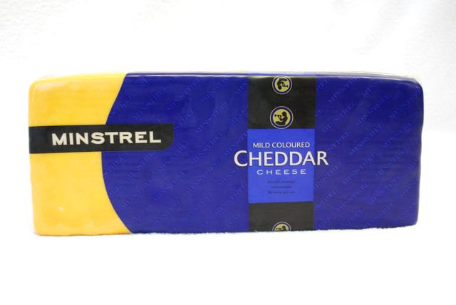 Mild Coloured Cheddar Cheese Block