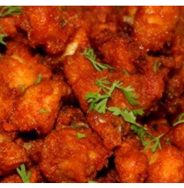 Chicken Pakora & 3 Sauce Tubs (defrost & serve)