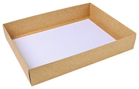 LARGE KRAFT PLATTER INSERT X50