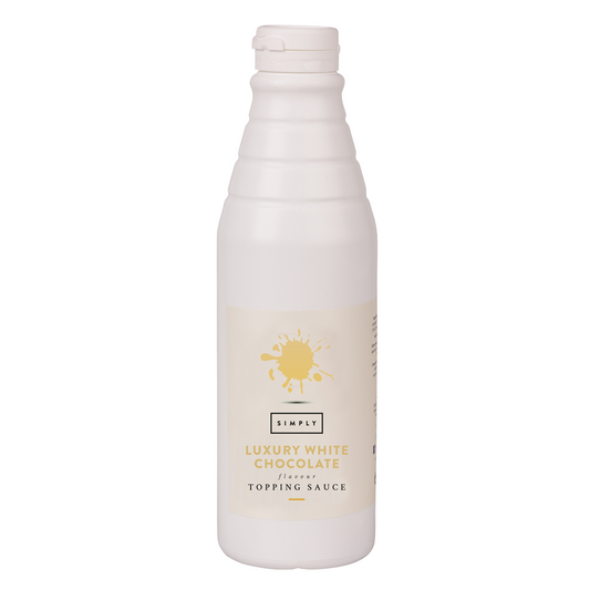 Luxury White Chocolate Topping Sauce