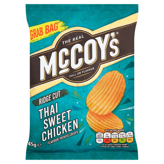 MCCOYS THAI SWEET CHICKEN 36X45GM