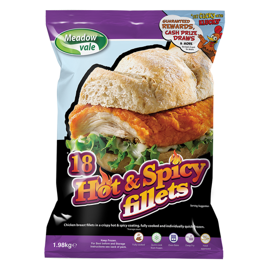 Hot n Spicy Coated Chicken Fillets