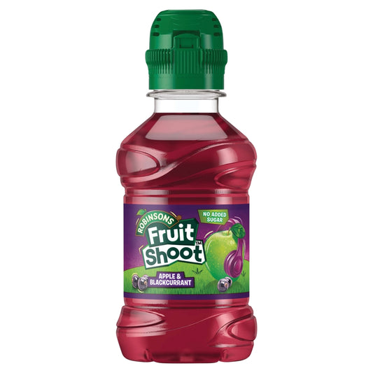 Apple and Blackcurrant Juice Bottle