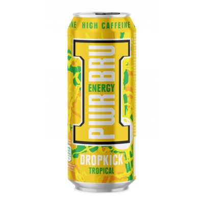Pwr Bru Energy Dropkick Tropical Cans