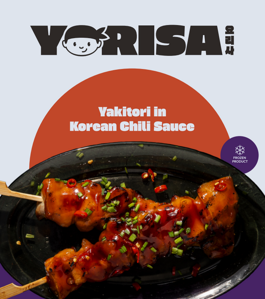 12 Yakatori Chicken in Korean Chili Sauce