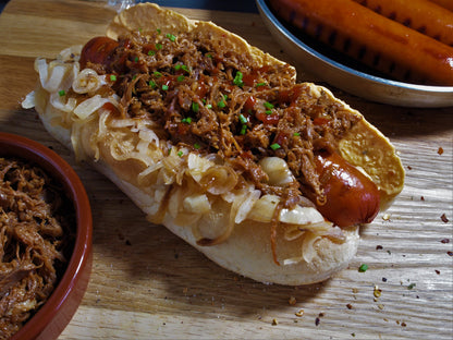 1KG STICKY BBQ PULLED PORK *P/O*