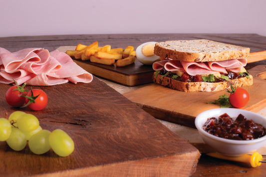 Sliced Scottish Ayrshire Cured Ham