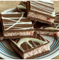 Raspberry Ruffle Slice (square)