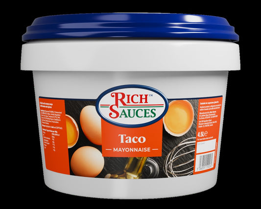 RICH SAUCES TACO MAYONAISE 4.5LTR