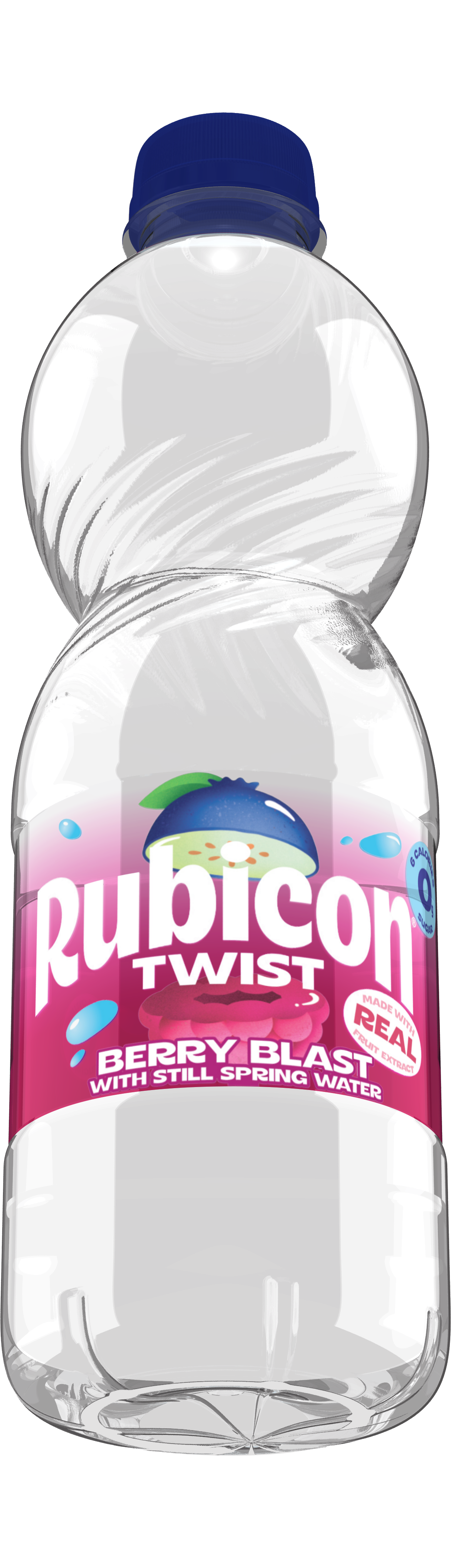 RUBICON TWIST BERRY WATER 12X500ML