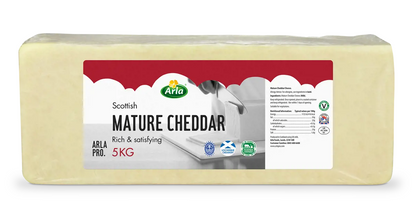 5KG WHITE *MATURE* SCOTTISH BLOCK CHDDR