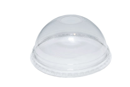 16/21oz PET Domed Lid (w-hole)