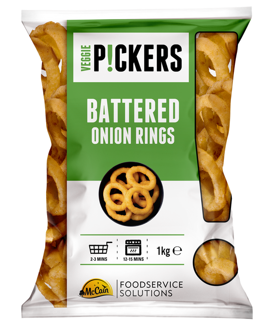 MCCAIN PICKERS BATTERED ONION RINGS 1KG