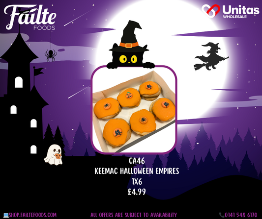 Halloween Empire Biscuits