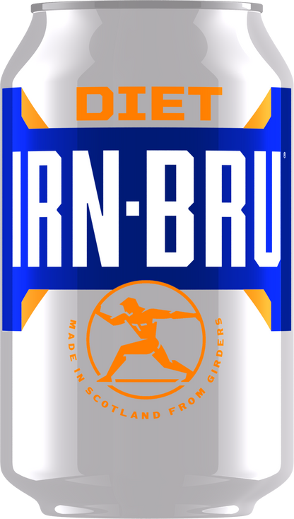 24x330ML DIET IRN BRU CANS