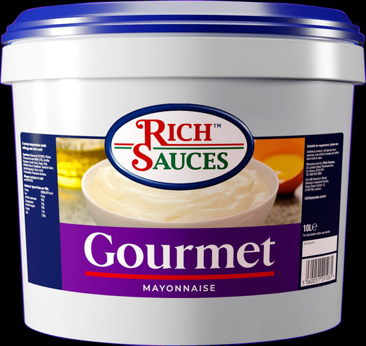 RICH SAUCES GOURMET MAYONNISE 10LTR